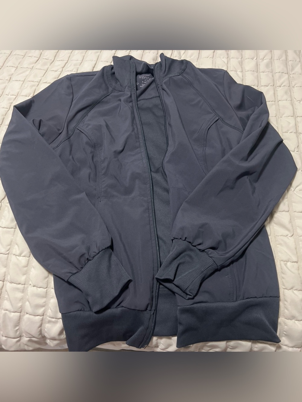 Cherokee Women's Bomber Jacket - Charcoal Blue